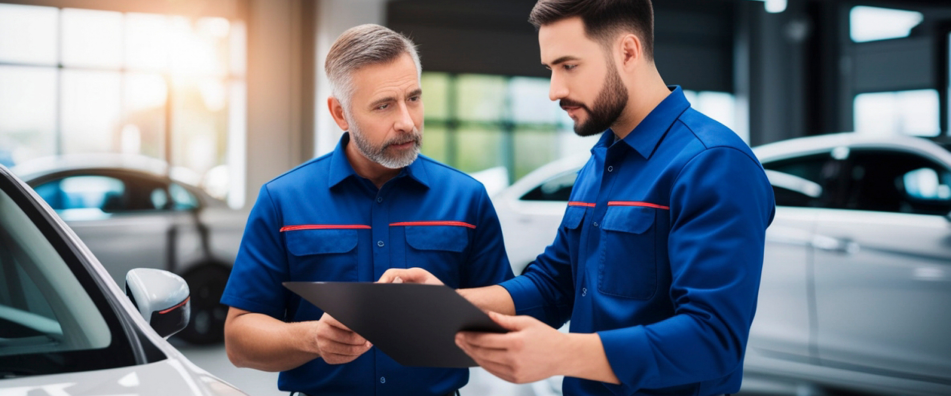 vistoria veicular mamanguape. Profissional fazendo vistoria veicular em Mamanguape conferindo número do chassi com lanterna durante inspeção.